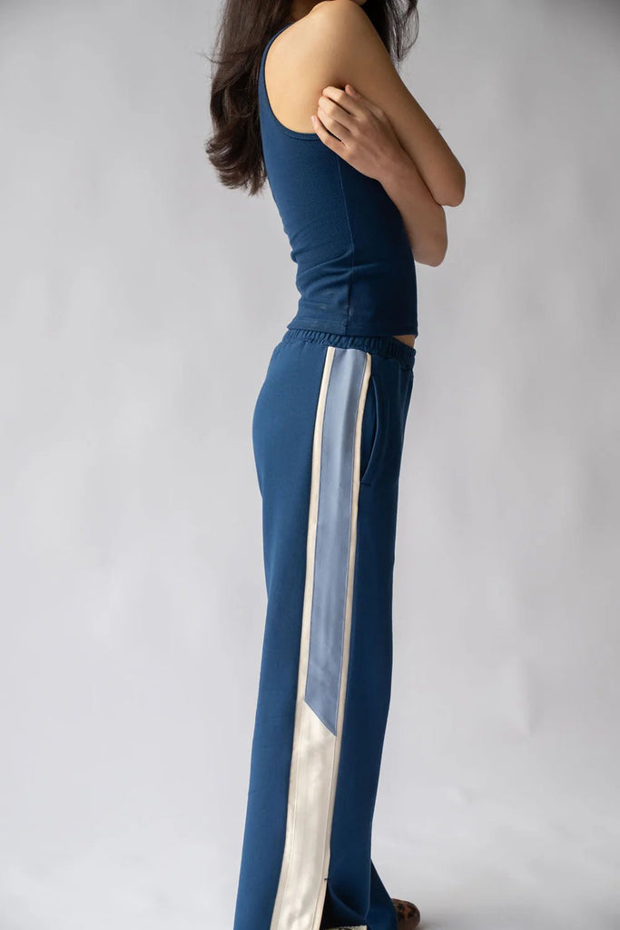 PARISIENNE TRACKPANT ESTATE BLUE - THEPINK