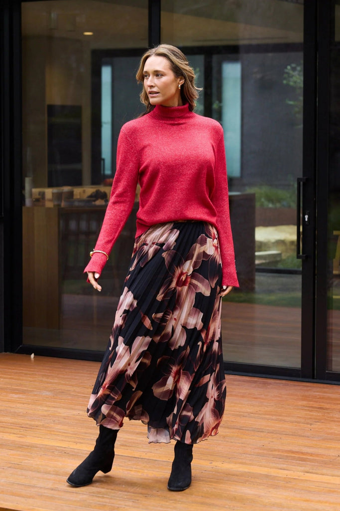 PILOT KNIT - FLAME - THEPINK