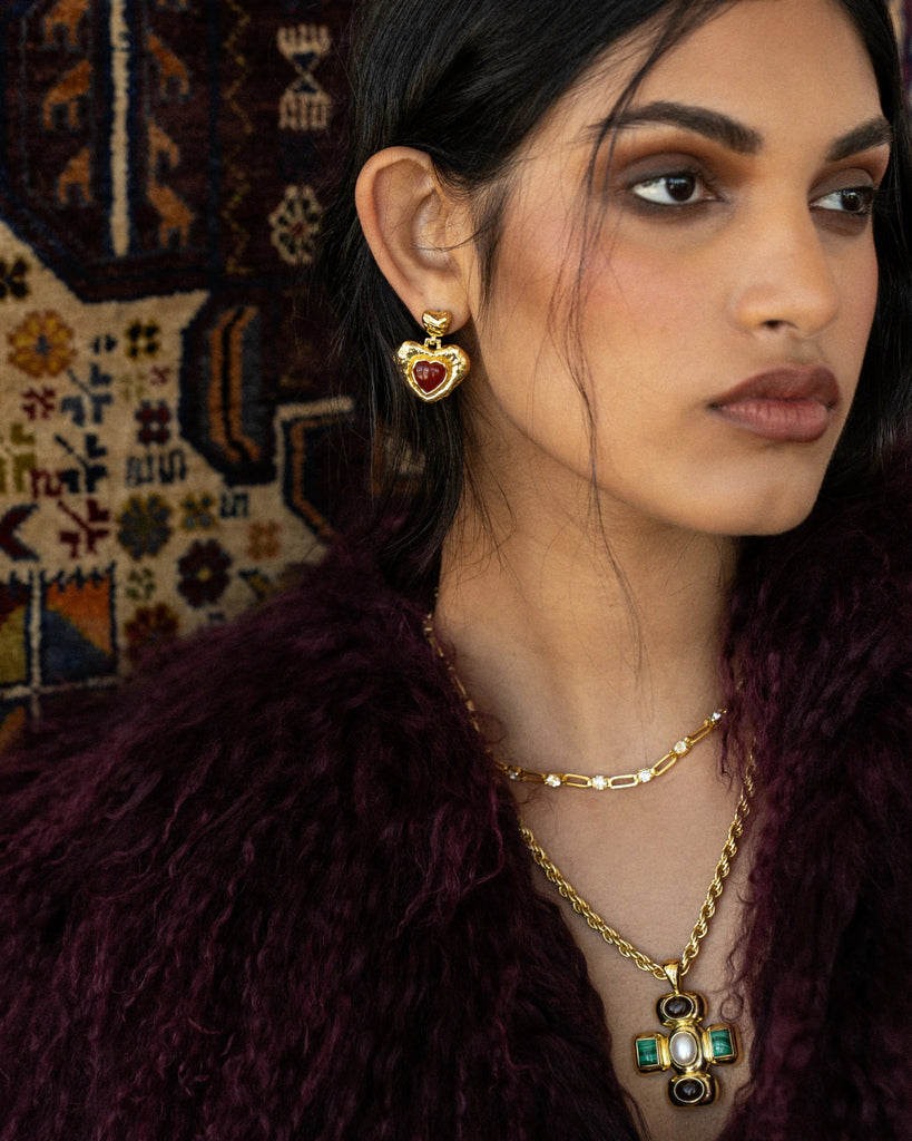 PRIYA NECKLACE GOLD - THEPINK