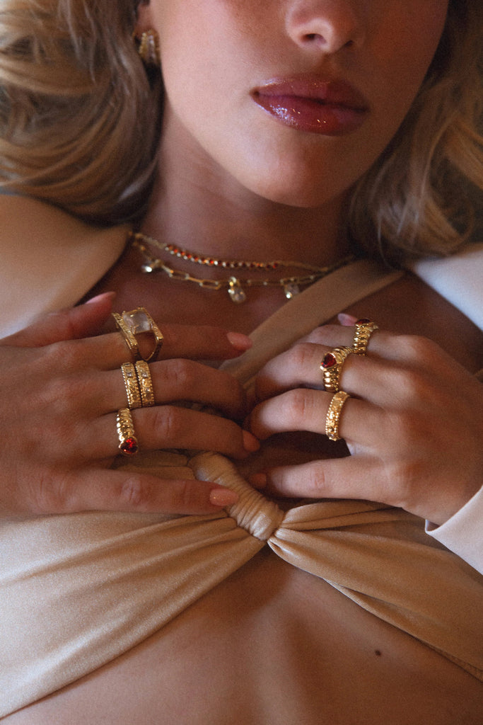 RAMONA RING GOLD - THEPINK