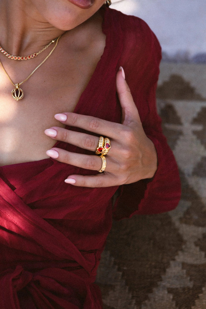 RAMONA RING GOLD - THEPINK