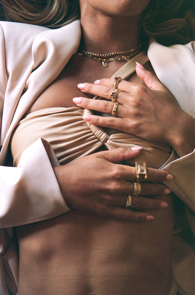 RAMONA RING GOLD - THEPINK