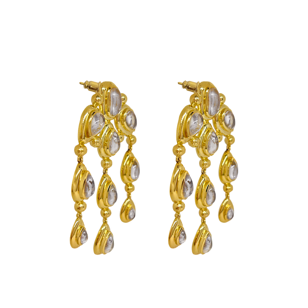 RANI EARRNGS - GOLD - THEPINK