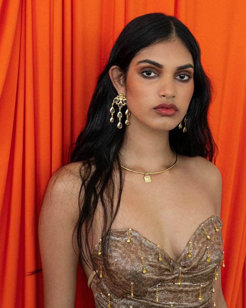 RANI EARRNGS - GOLD - THEPINK