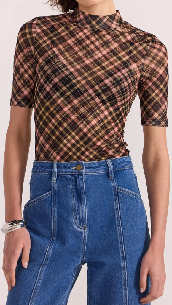 REIGN MESH TOP - THEPINK