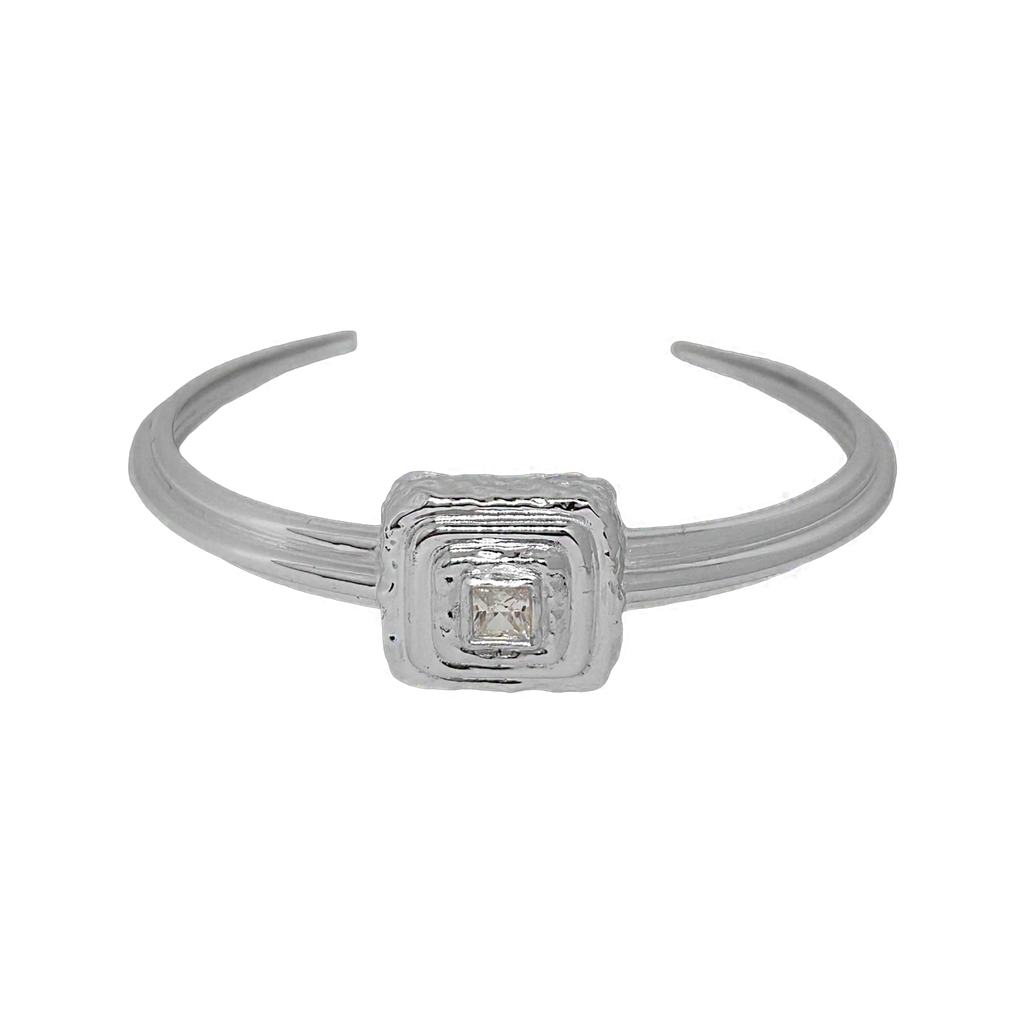 SAMIRA CUFF SILVER - THEPINK