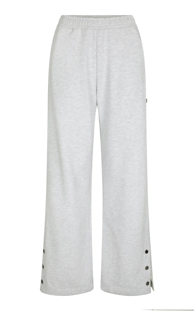 SNAP HEM TRACKPANT - CLOUD - THEPINK