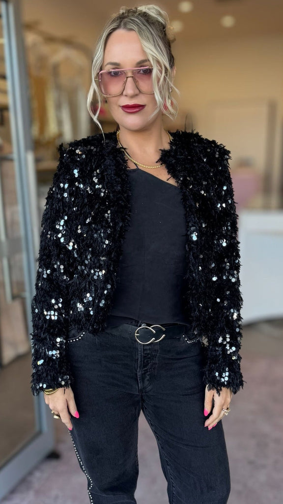 SPLENDOUR JACKET - BLACK - THEPINK