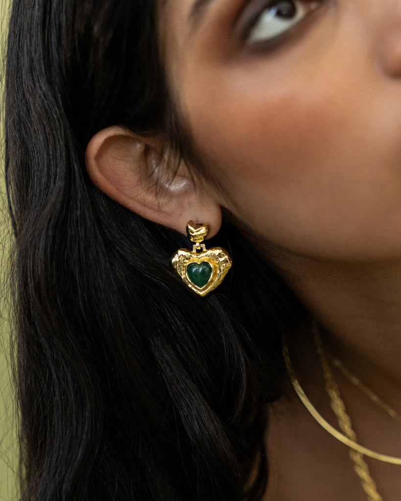 SURI EARRNGS - GOLD - THEPINK