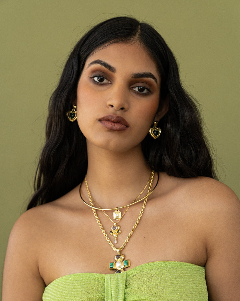 SURI EARRNGS - GOLD - THEPINK