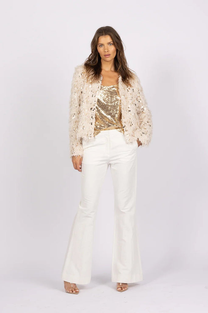 TWINKLE CAMI CHAMPAGNE GOLD - THEPINK