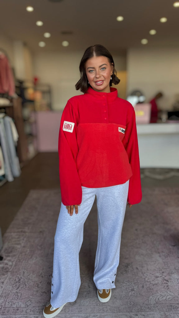 VELO SHERPA JUMPER CORAL - THEPINK