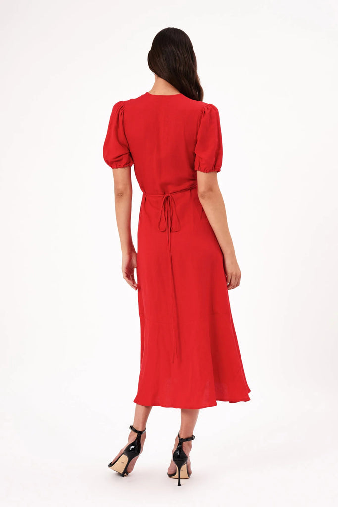 VERONA DRESS - CORAL - THEPINK