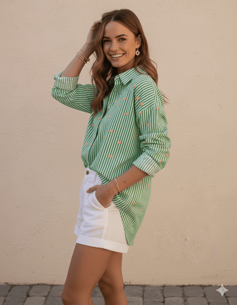 ZESTY BOYFRIEND SHIRT - THEPINK