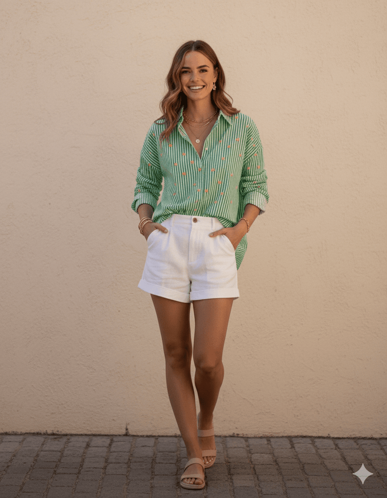 ZESTY BOYFRIEND SHIRT - THEPINK