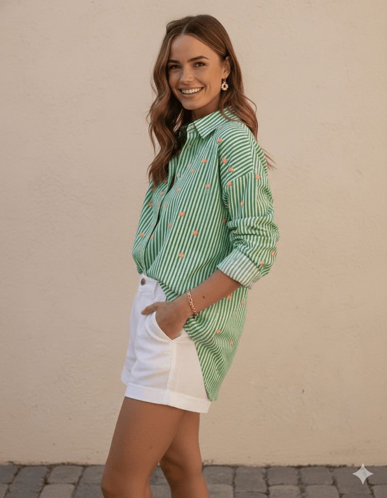 ZESTY BOYFRIEND SHIRT - THEPINK