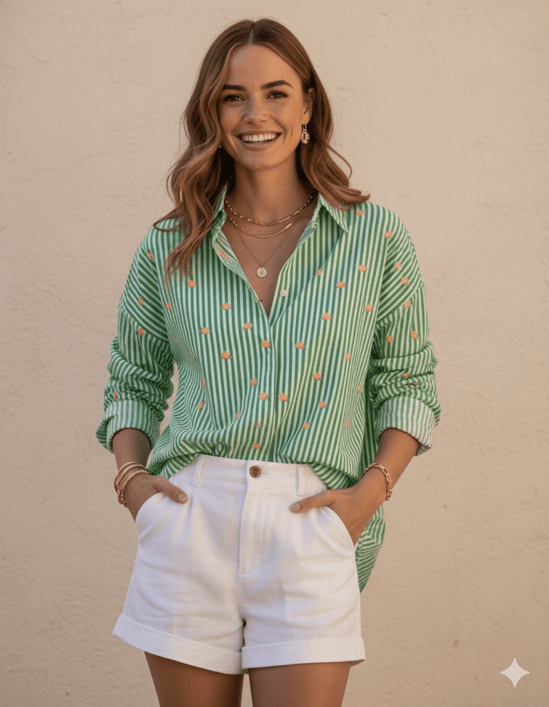 ZESTY BOYFRIEND SHIRT - THEPINK